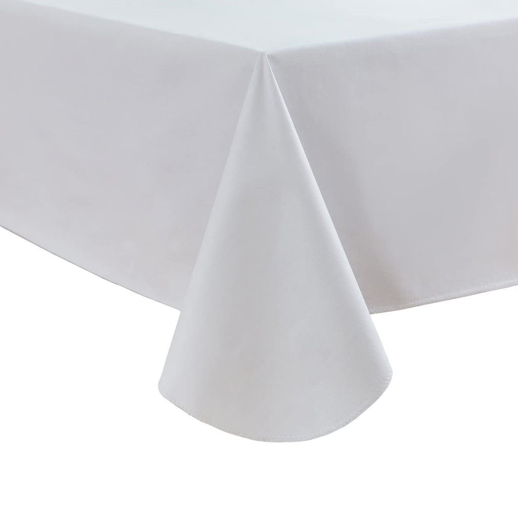 Pioggia Clear Tablecloth Protector Rectangle Waterproof Oil-Proof Plastic Table Cloth Wipeable PVC Table Cover for Indoor and Outdoor (Clear, 60 x 120 Inch)