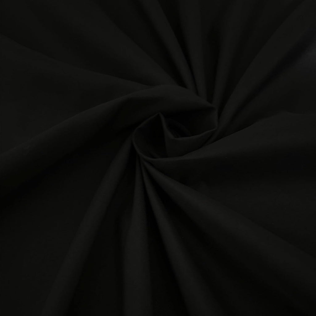 10Pack Black Tablecloths for 8 Foot Rectangle Tables 60 x 126 Inch